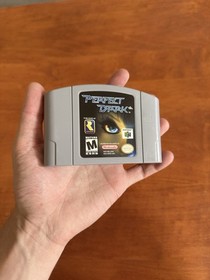 Perfect Dark (Nintendo 64 N64) Great Condition Authentic & Tested - Ships Fast