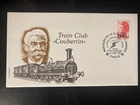 France 1991 Illustrated Special Cover + Stamp Train Club Coubertin ECU Ed.