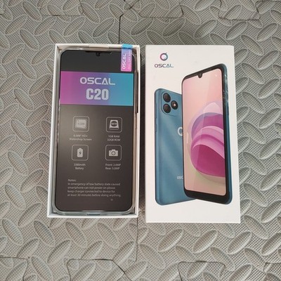 Oscal C20 32GB blau entsperrt Dual SIM Android 11 Smartphone brandneu verpackt