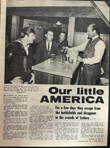 Three (3) Australasian Post Magazines August 8, September 12 & December 5, 1968 - Picture 22 of 24