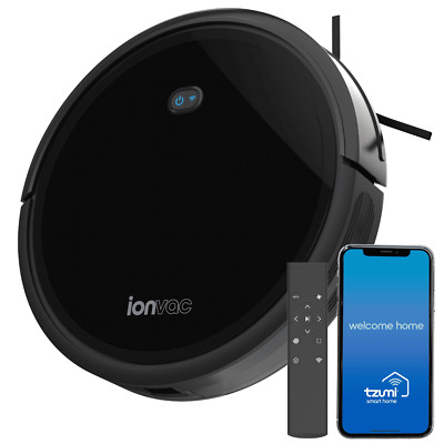 Ionvac Smartclean 2000 Robovac, Wifi Robotic Vacuum Cleaner with App/Remote Cont