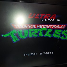 Teenage Mutant Ninja Turtles Nintendo NES, cartuccia con custodia ~ 1985
