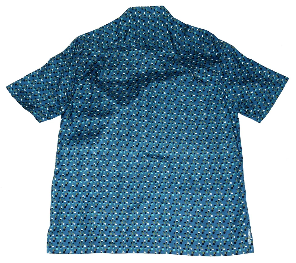 Nat Nast Ritts Luxury Originals Men's Short Sleeve Button Front Shirt Size Large - Image 3 of 4