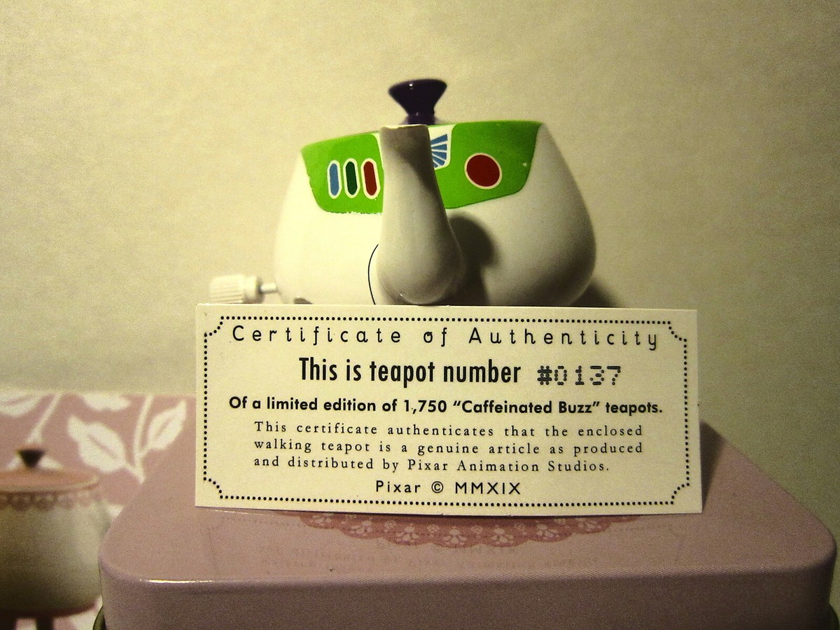 Pixar Renderman Walking tea pot　2セット PIXAR RENDERMAN 