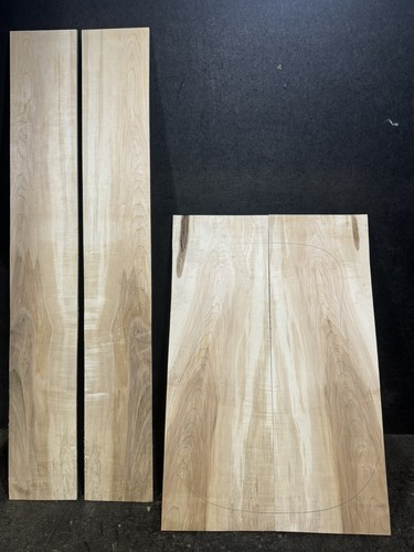 TONEWOOD, CURLY HARD ROCK MAPLE BACK AND SIDES SET FOR D.N - Foto 6 di 7