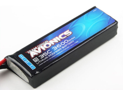 Avionics 3S Lipo Akku 11.1 V 3.600 mAh 35C SLP Flugakku Team Orion ORI60067