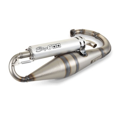 Schalldämpfer STAGE6 Pro Replik MK2 Aluminium für Yamaha Zuma 50 AC 2002-2007