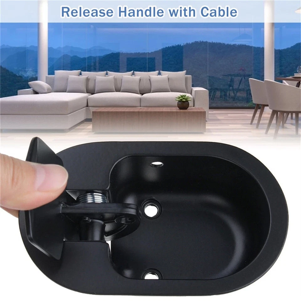 Sofa Recliner Release Pull Handle Replacement Chair Couch Cable Lever Switch US - Image 2 of 4