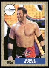 2017 Topps Heritage WWE #67 Zack Ryder wrestling card