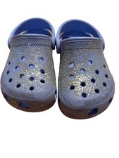 Crocs Glitter Light Purple - size C 9