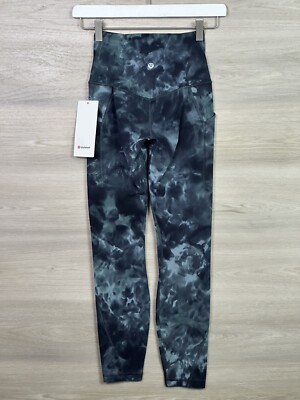 Lululemon Align High Rise Pant 25” Pockets Nulu Size 2 DON7 25233