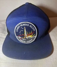 Vintage 1980's STS-26 NASA Space Shuttle Discovery Hat Lounge Hilmers Nelson