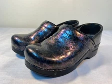 Dansko Professional Clog Shoes Women's Green Marbled - EU 37 (US 6.5-7)