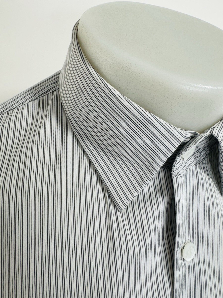 PRADA - Italy Striped Mens 41 / 16 Dress Shirt | eBay