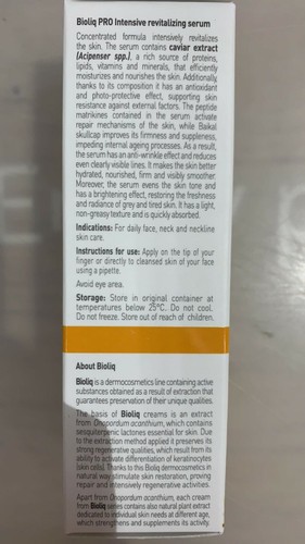 Set luz Bioliq PRO Intensive Moisturising Serum and Intensive Eye Serum roll-on - Picture 7 of 8