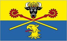 Flagge / Fahne Landkreis Rostock Hissflagge 90 x 150 cm