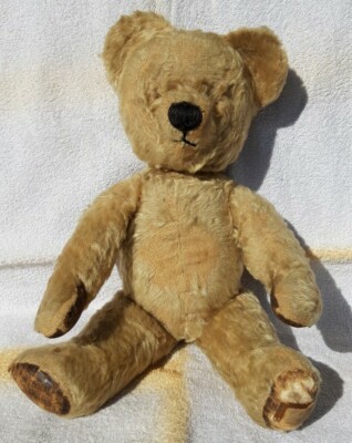 Antiker CHAD VALLEY Bär Teddybär 44 cm, Brummstimme, Sammlerstück 30er Jahre 
