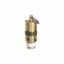 American Made Brass Compressor Safety Valve 20 PSI 1/4 NPT 15 CFM