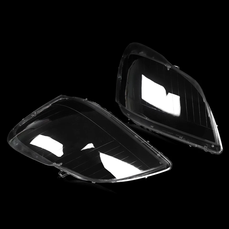 For 2007-2012 Mercedes-Benz GL-Class X164 GL500 GL450 Pair Headlight Lens Cover - Изображение 2 из 4