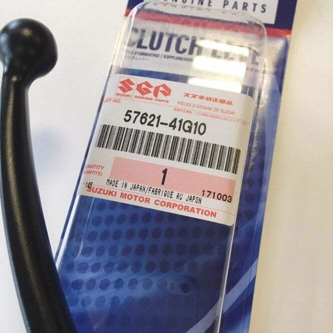 Suzuki Genuine Clutch Lever BLACK (GSXR600/750/1000 GSXS1000