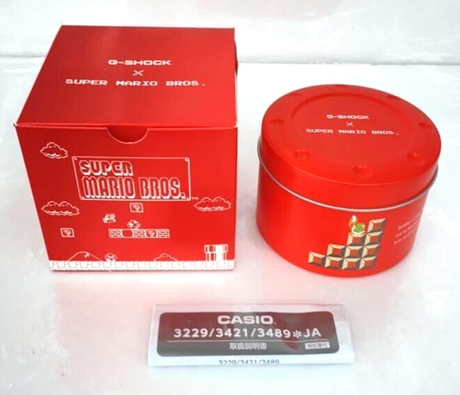 CASIO G Shock DW5600SMB4 Super Mario Brothers Collab Watch Japan