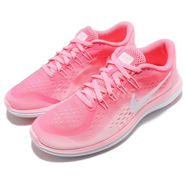 pink running shoes nike,Nike Flex Run 2015 - Women's - Running - Shoes - Black/Hyper Pink 