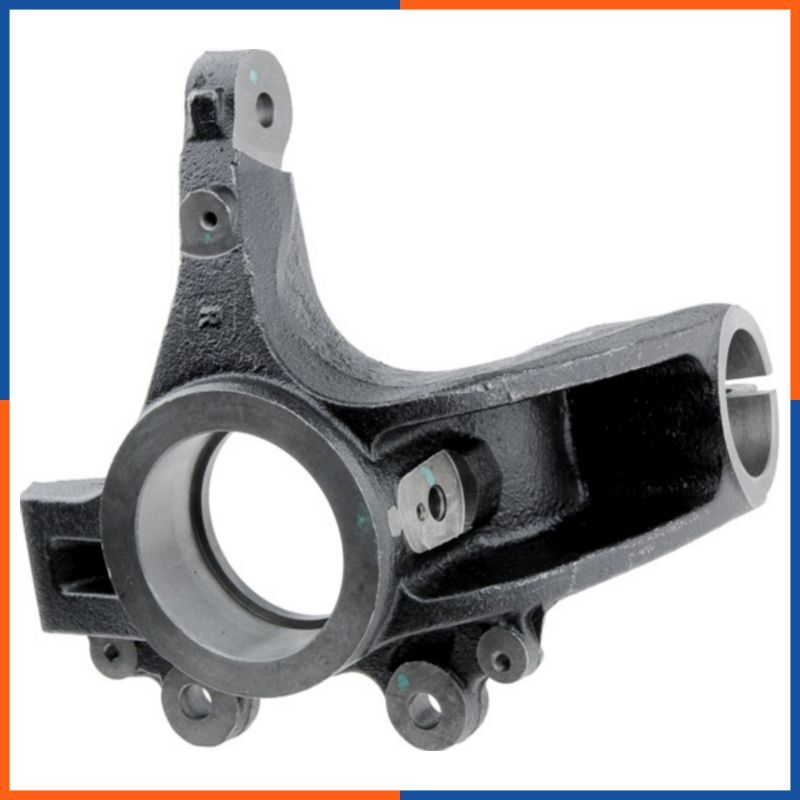 Fusée d'essieu de roue droite en acier forgé anti-vibration pour Mazda GH-293204H