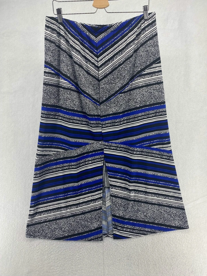 New Directions Skirt PXL Long Length Pull On Back Slit EUC (W3917-L11) Foto 2 de 4