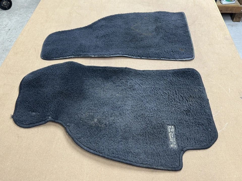 Toyota MR2 SW20 1991-95 Gen 2 OEM alfombras negras par conductor pasajero Foto 4 de 4