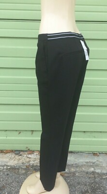 ZARA WOMAN BLACK PANTS ELASTIC JOGGER Waist 24