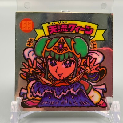 Tenryu Queen Aufkleber Bikkuriman Lotte Chocolate Anime Japan dd898