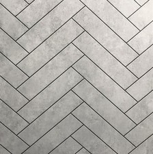 Grey Bathroom Shower Wet Wall Panels PVC Cladding Kitchen 4 Pack Wood Stone Tile