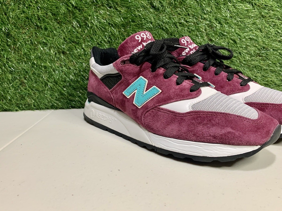 Size New Balance 998 Low Burgundy Teal M998AWC