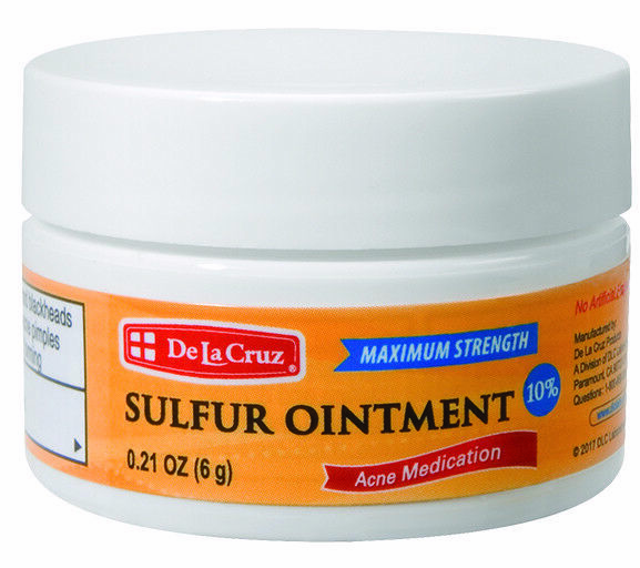 sulfur ointment for acne