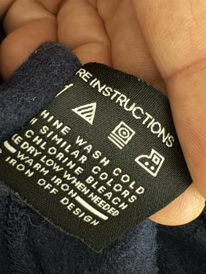 Blak by Rocawear Sweatshirt Women’s Large Crewneck Magic Number 9 In Navy Blue - Изображение 3 из 4