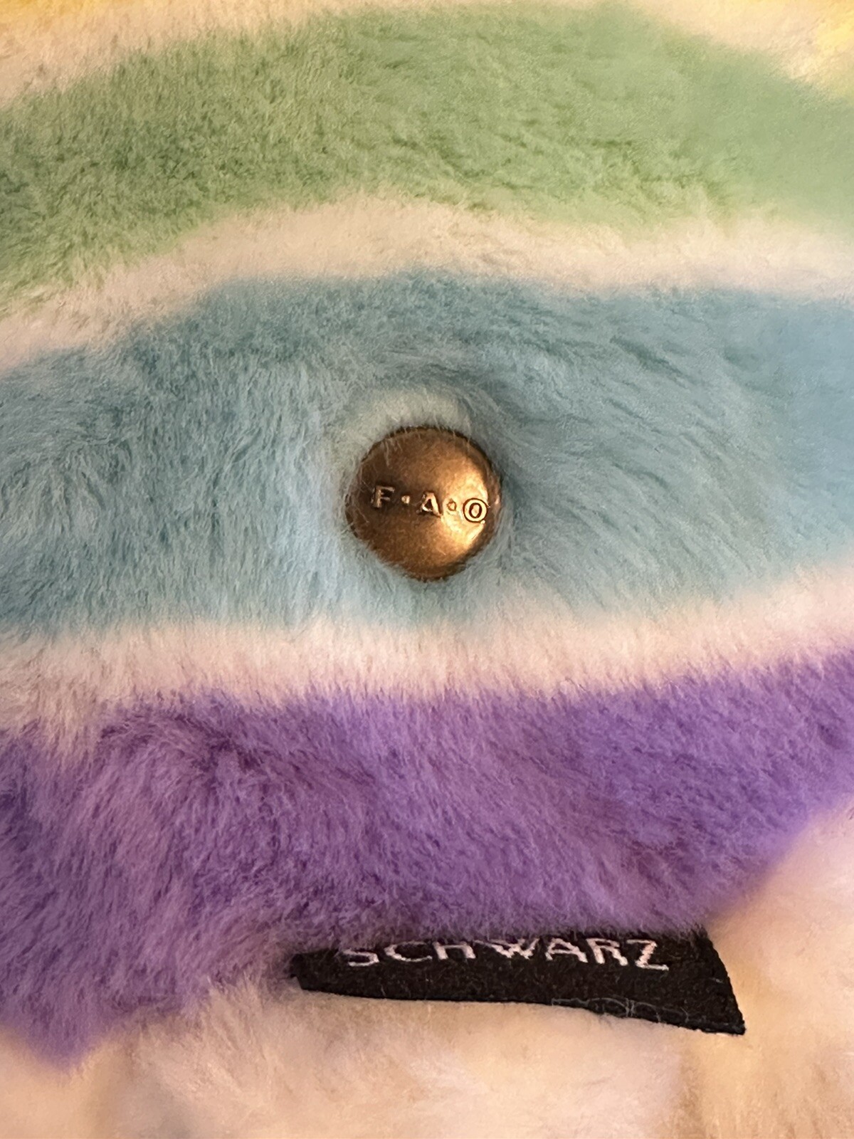 NWT ~ 11” F.A.O. Schwarz TASTIES Sweet Friends Birthday Cake Stuffed Plush