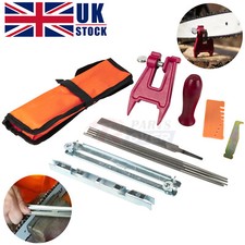 Chainsaw Sharpening File Filing Tool & Stump Vice Chain Saw Sharpening Files Kit