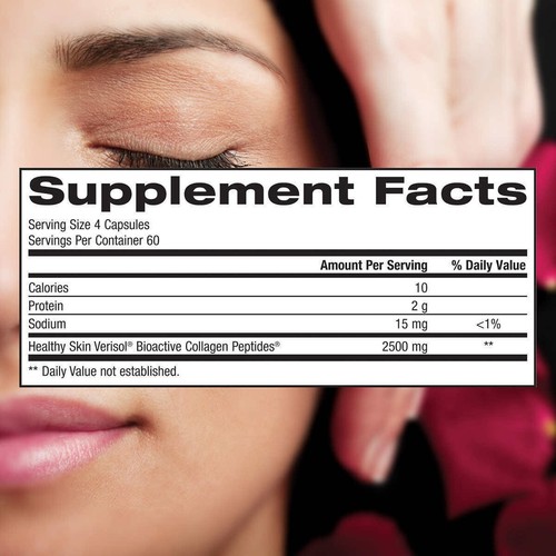 Colágeno Trunature Healthy Skin Verisol, 240 cápsulas - Imagen 2 de 2