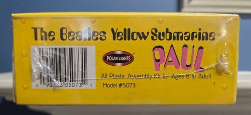 The Beatles Yellow Submarine 1999 Polar Lights 3 Sealed Model Kits - New in Box - Picture 5 of 7