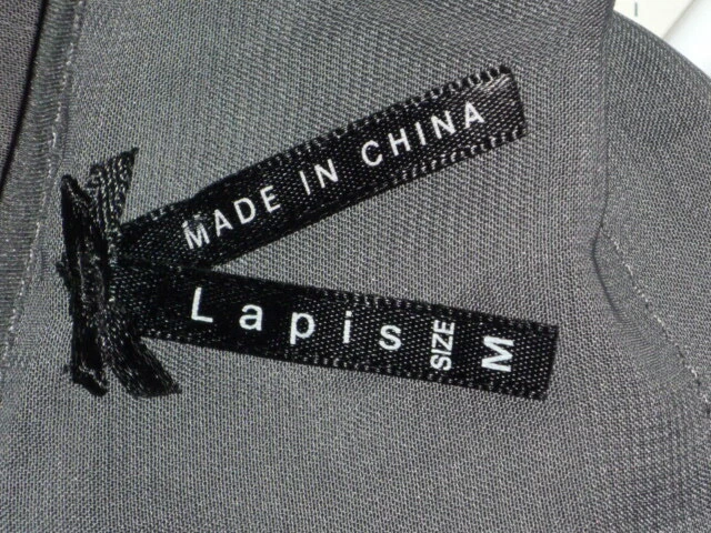 CAMISOLA LAPIS DAMAS ESPAGUETI CON JOYAS TIRAS GRIS TALLA M Foto 4 de 4