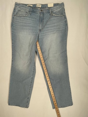 Universal Thread 90s Straight Jeans Plus Size 18 Slim Stretch Light Blue - Picture 5 of 16