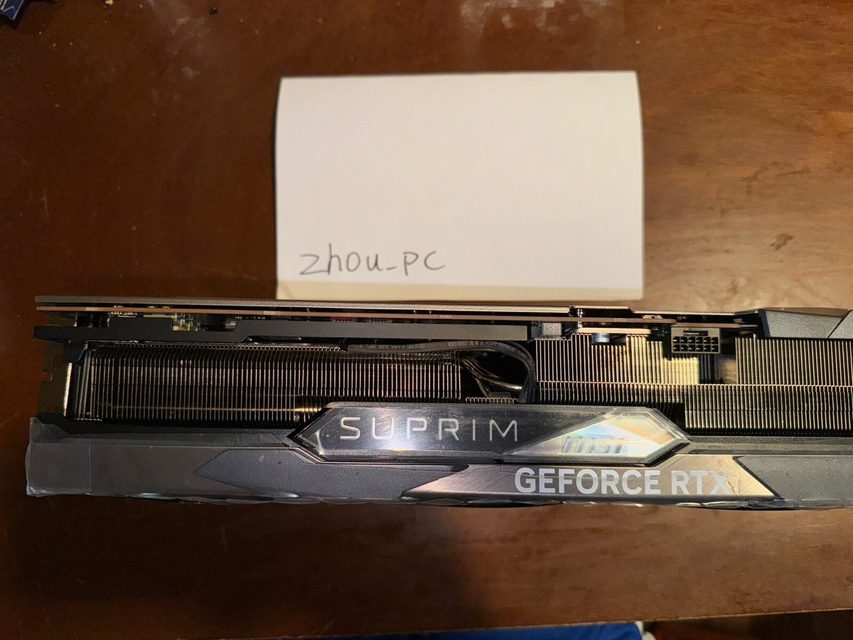 MSI RTX 4090 GAMING Suprim x GPU (No Core & VRAM, for parts MSI RTX 4090 GAMING Suprim x GPU (No Core & VRAM, for parts
