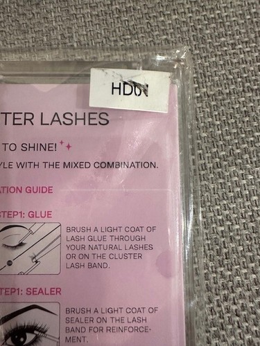 CALAILIS Lash Clusters DIY Lash Extensions 96 Pcs Lashes HD01 10 12 14 16 Mix - Picture 5 of 6