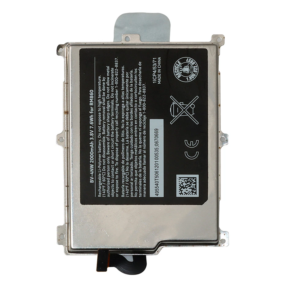 Batería de repuesto BV-4NW herramienta para Nokia Lumia 928 RM860 RM5250 Foto 2 de 4