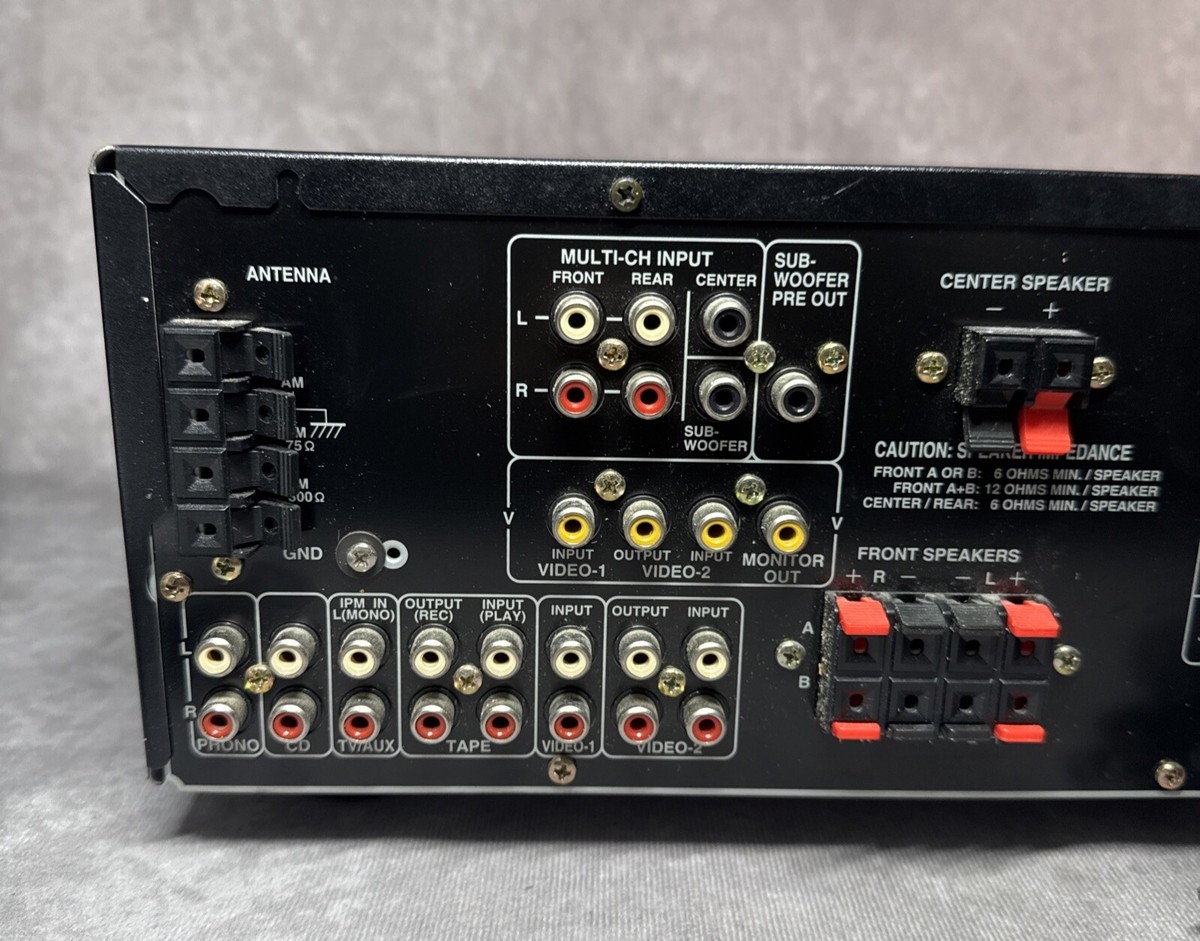 Vintage Onkyo TX-SV444 5.1 AV Receiver 90s HiFi No Remote Tested