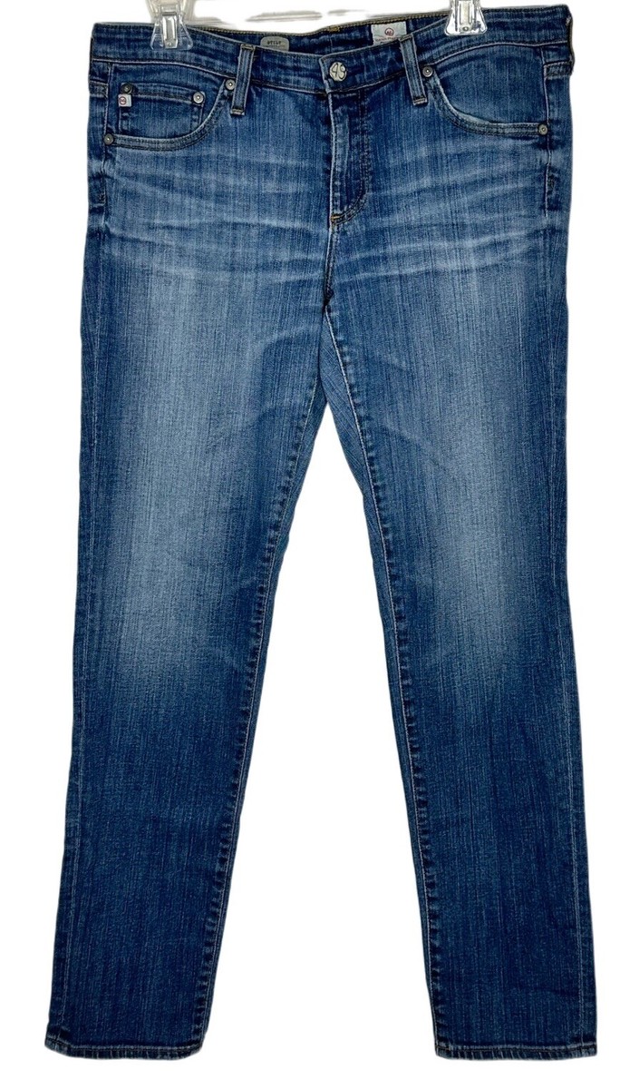 adriano goldschmied stilt cigarette jeans AG Distressed + Guess Polkadot Pumps 98% cotton Adriano Goldschmied AG Jeans The