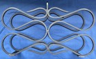 Scroll Design Wrought Iron 6 Bottle Wine Rack Countertop Caddy — photo 8