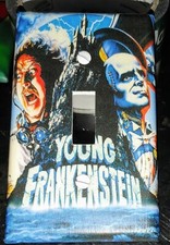 Custom Handmade Young Frankenstein Single Toggle Light Switch Cover