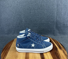 Converse One Star Pro Ox Mid Top Ben Raemers Foundation Blue 170960C Mens 5