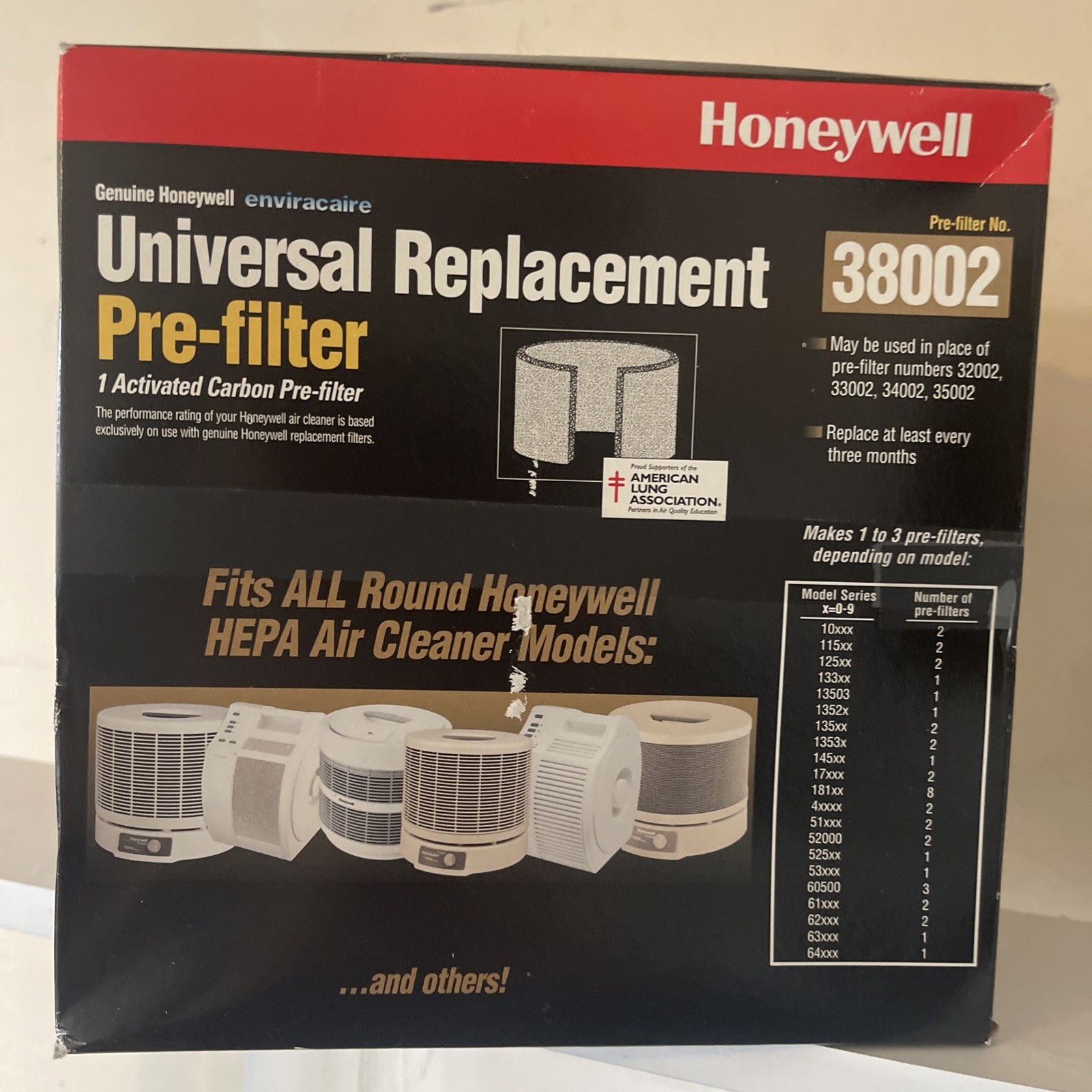 Honeywell Enviracaire Universal Pre-Filter Set